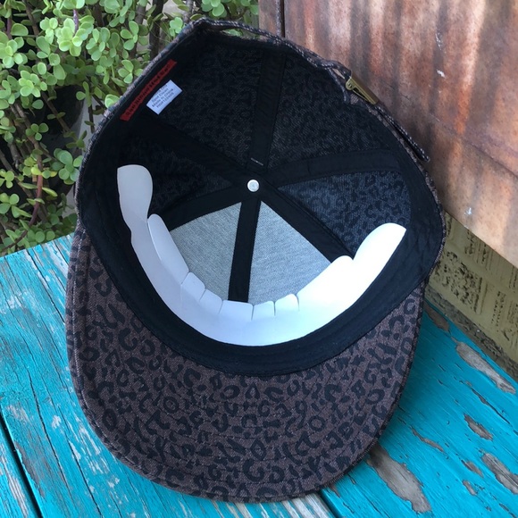 Women’s San Diego Hat Co Animal Print Cap - Picture 7 of 10